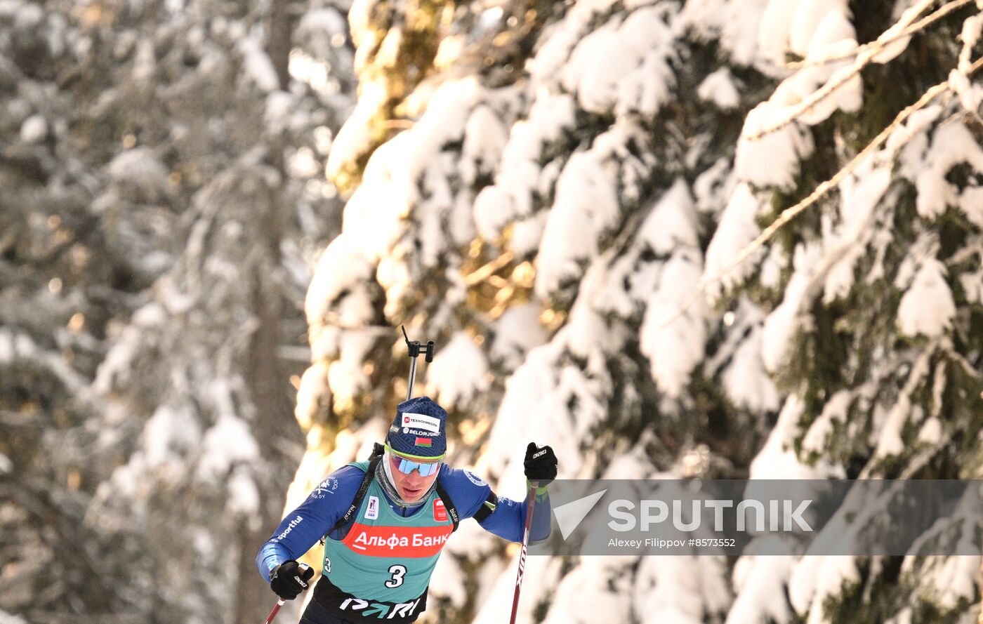 Russia Biathlon Cup Men Pursuit