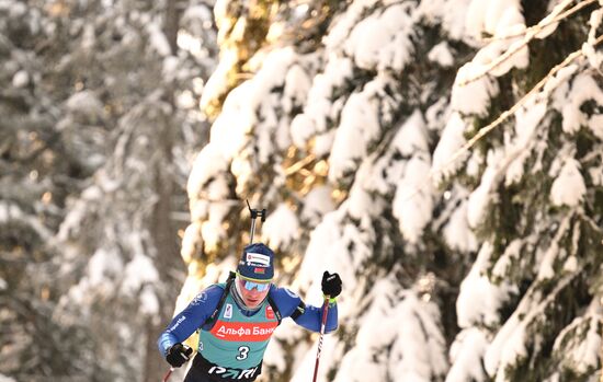 Russia Biathlon Cup Men Pursuit