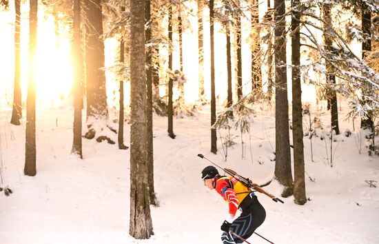 Russia Biathlon Cup Men Pursuit