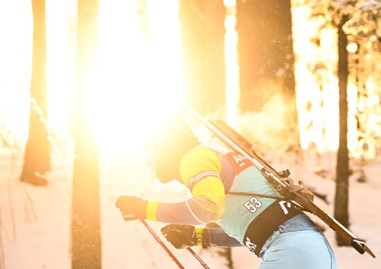 Russia Biathlon Cup Men Pursuit