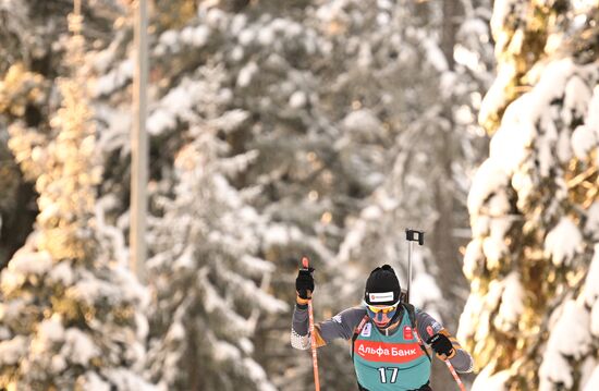 Russia Biathlon Cup Men Pursuit