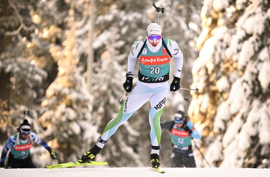 Russia Biathlon Cup Men Pursuit