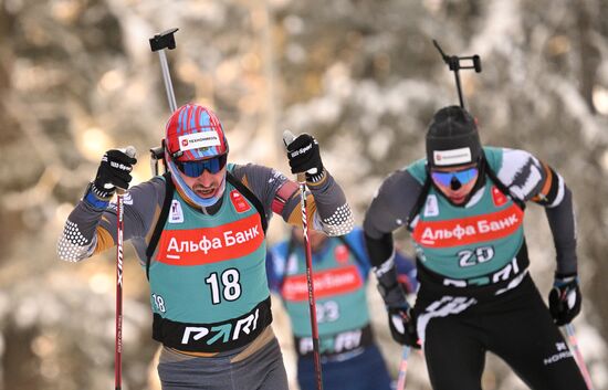 Russia Biathlon Cup Men Pursuit