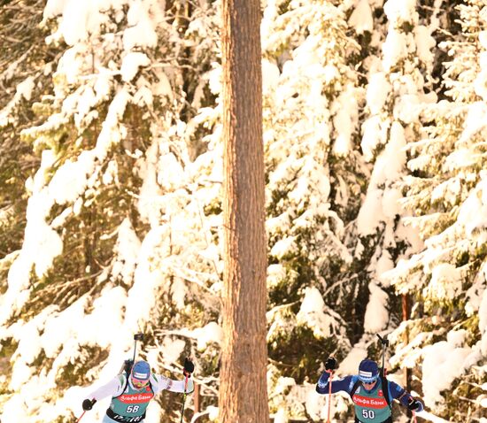 Russia Biathlon Cup Men Pursuit