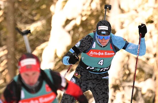 Russia Biathlon Cup Men Pursuit