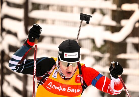 Russia Biathlon Cup Men Pursuit