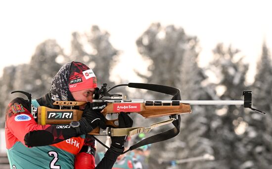 Russia Biathlon Cup Men Pursuit