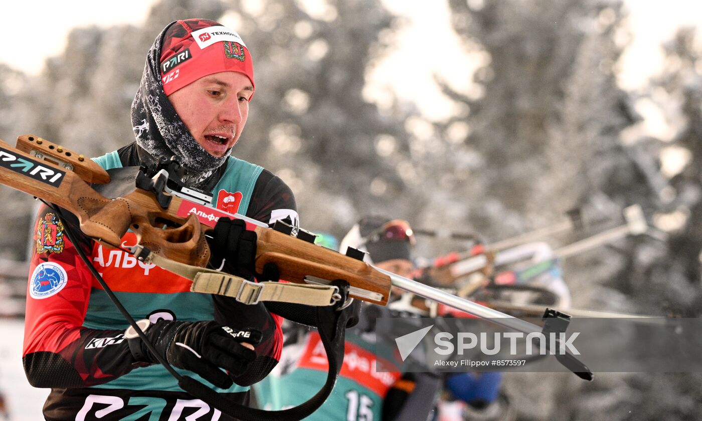 Russia Biathlon Cup Men Pursuit