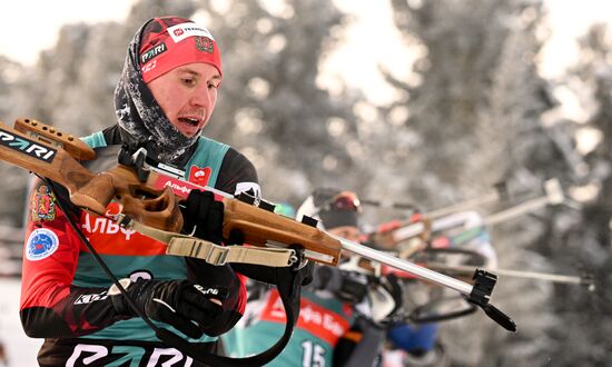 Russia Biathlon Cup Men Pursuit