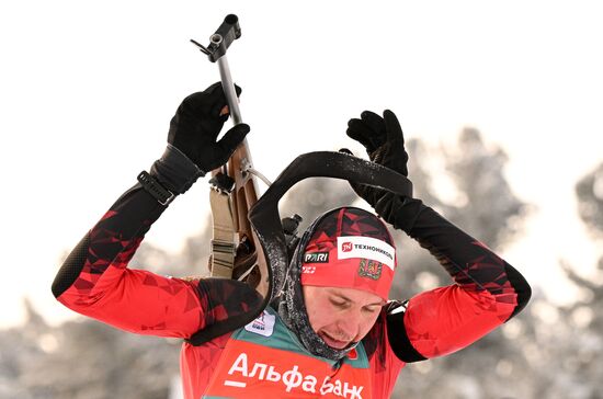 Russia Biathlon Cup Men Pursuit