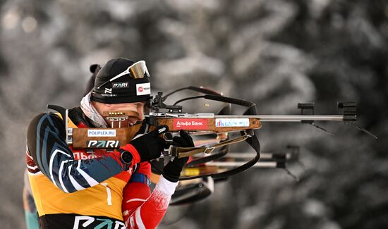 Russia Biathlon Cup Men Pursuit