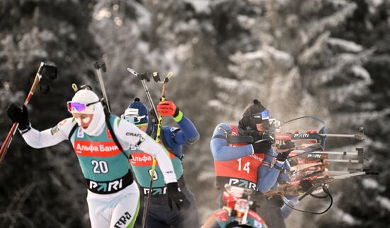 Russia Biathlon Cup Men Pursuit