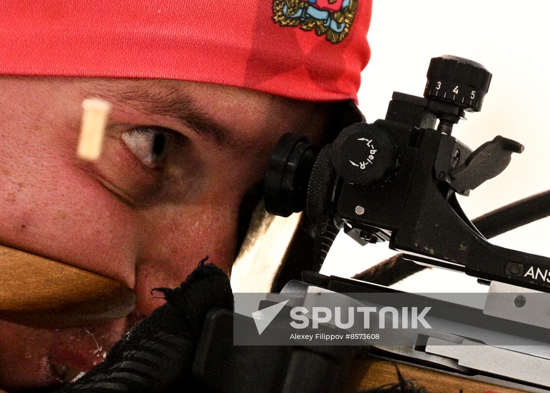 Russia Biathlon Cup Men Pursuit