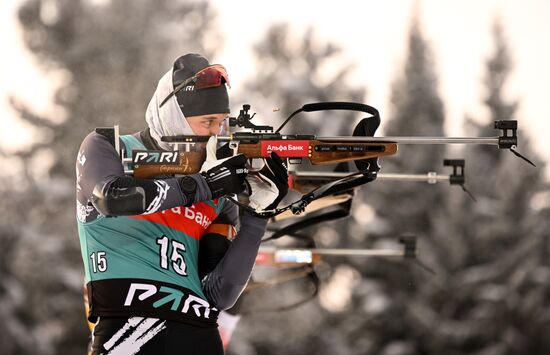 Russia Biathlon Cup Men Pursuit