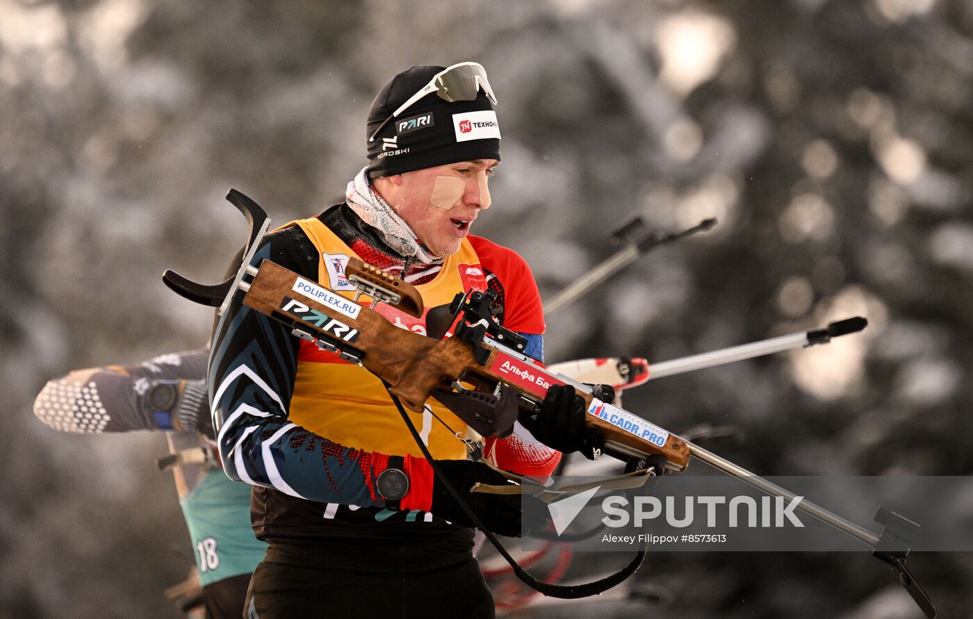 Russia Biathlon Cup Men Pursuit