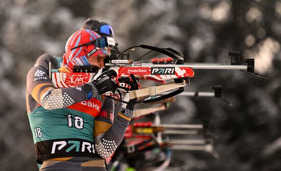 Russia Biathlon Cup Men Pursuit