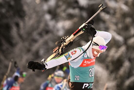 Russia Biathlon Cup Men Pursuit