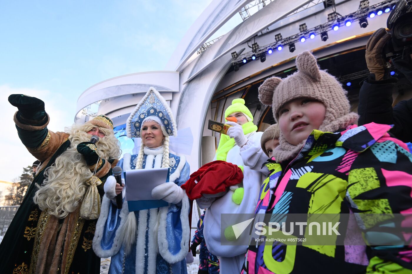 RUSSIA EXPO. Day of Father Frost: Kysh Babai