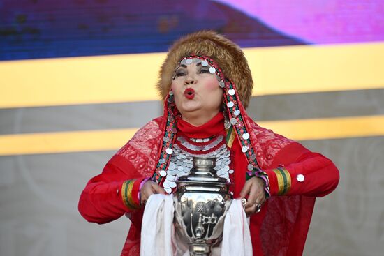 RUSSIA EXPO. Day of Father Frost: Kysh Babai