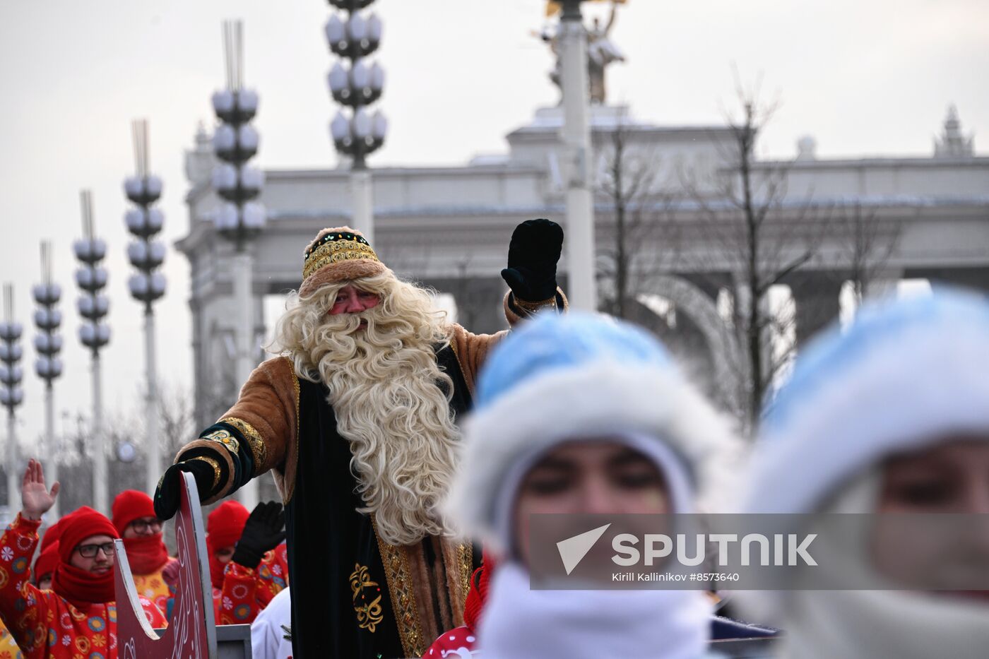 RUSSIA EXPO. Day of Father Frost: Kysh Babai