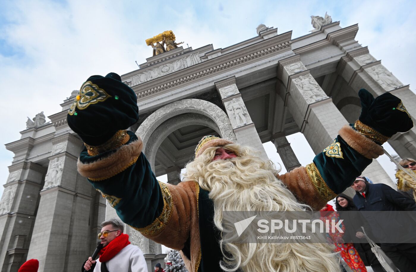 RUSSIA EXPO. Day of Father Frost: Kysh Babai