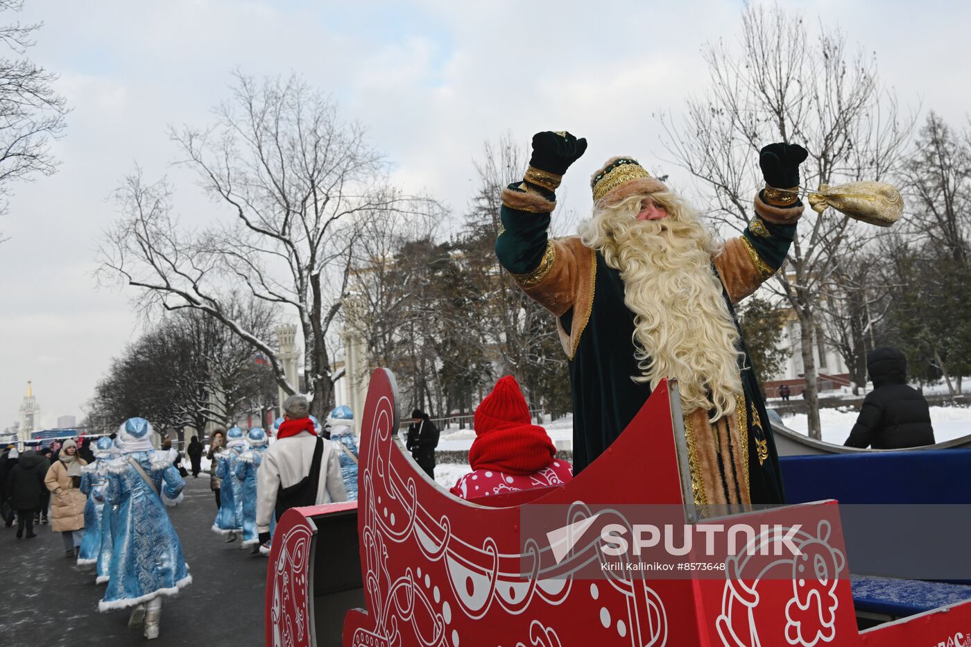 RUSSIA EXPO. Day of Father Frost: Kysh Babai