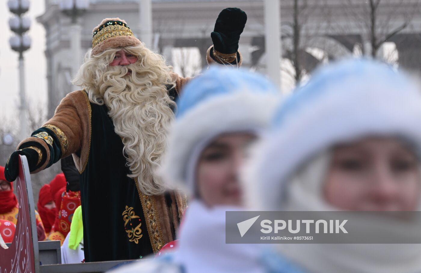 RUSSIA EXPO. Day of Father Frost: Kysh Babai
