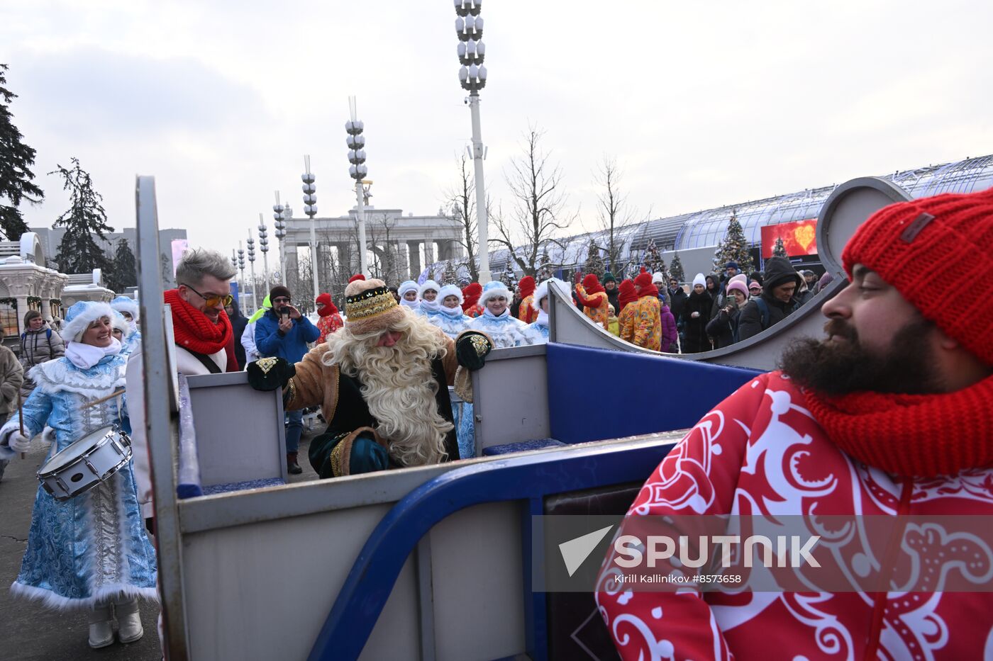 RUSSIA EXPO. Day of Father Frost: Kysh Babai