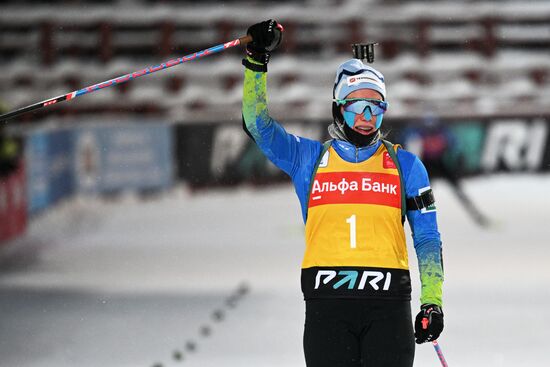 Russia Biathlon Cup Women Pursuit