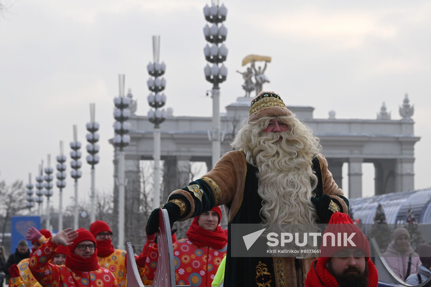 RUSSIA EXPO. Day of Father Frost: Kysh Babai