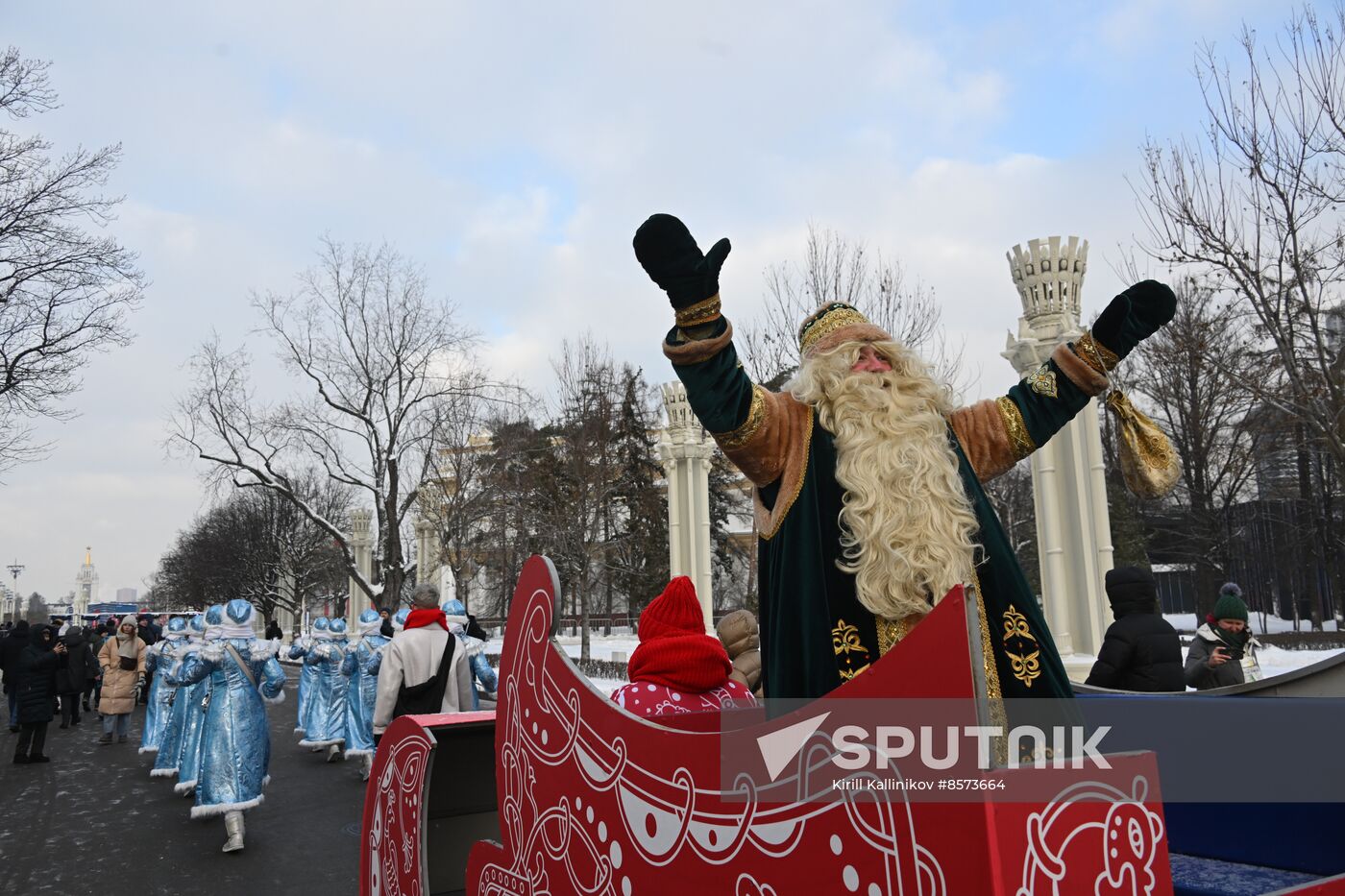 RUSSIA EXPO. Day of Father Frost: Kysh Babai