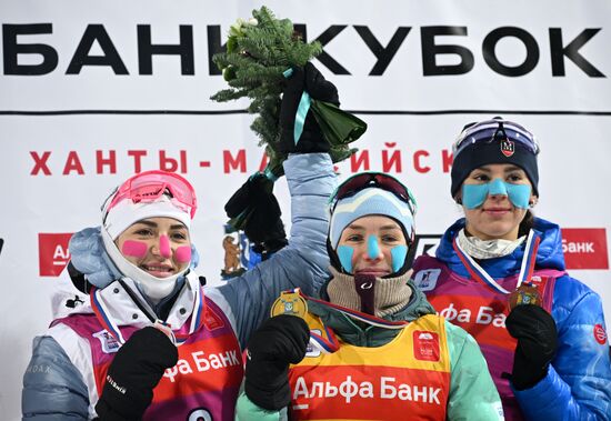 Russia Biathlon Cup Women Pursuit