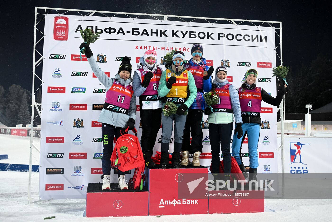 Russia Biathlon Cup Women Pursuit