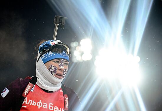 Russia Biathlon Cup Women Pursuit