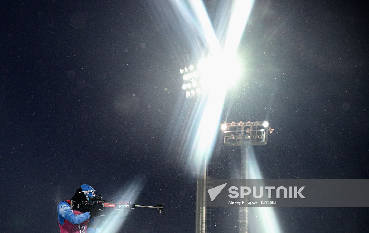Russia Biathlon Cup Women Pursuit