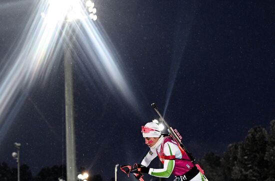 Russia Biathlon Cup Women Pursuit