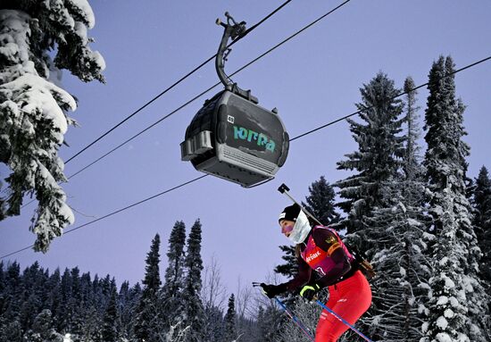 Russia Biathlon Cup Women Pursuit