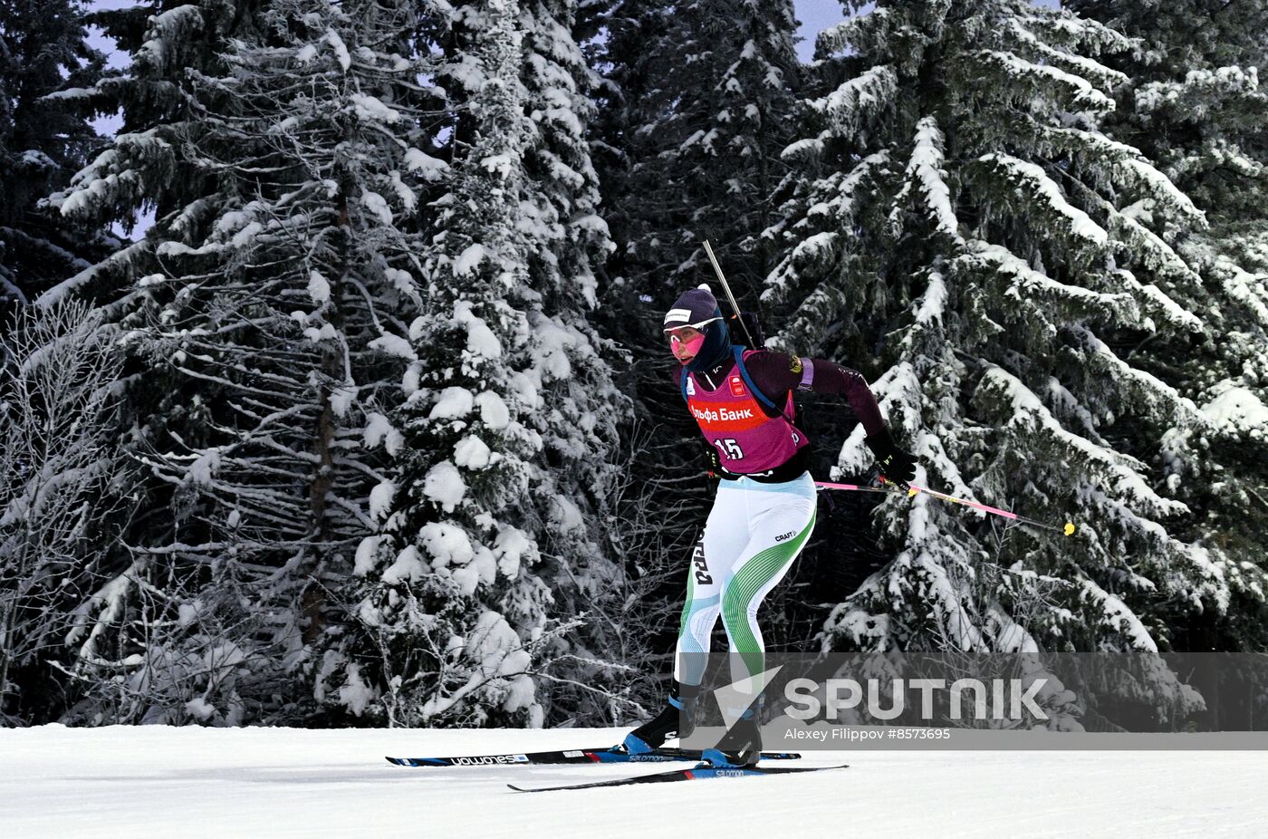 Russia Biathlon Cup Women Pursuit