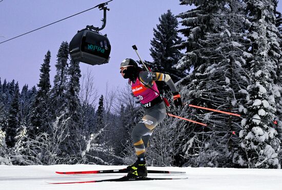 Russia Biathlon Cup Women Pursuit