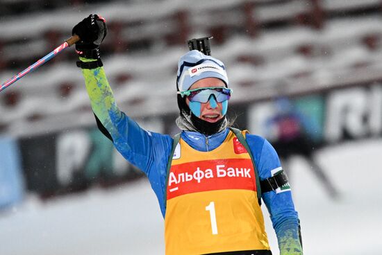 Russia Biathlon Cup Women Pursuit