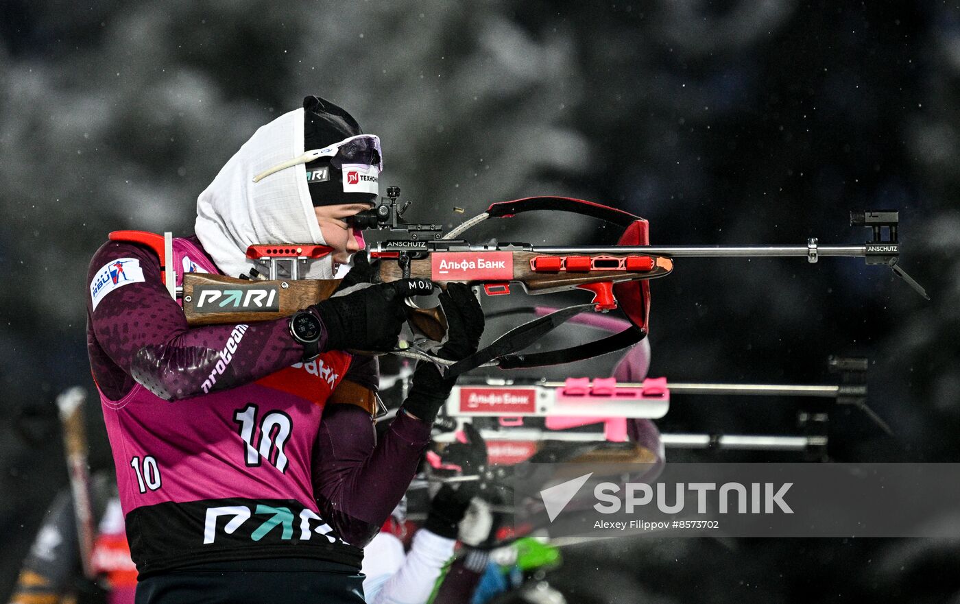 Russia Biathlon Cup Women Pursuit