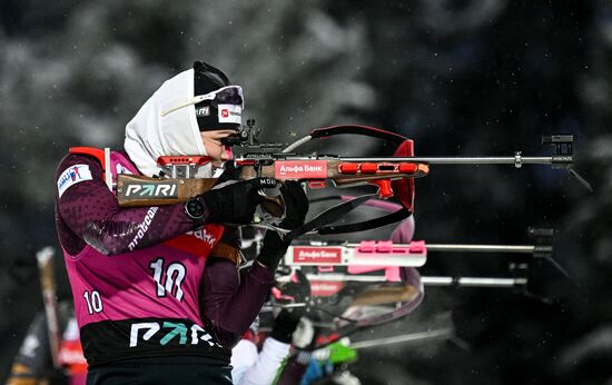 Russia Biathlon Cup Women Pursuit