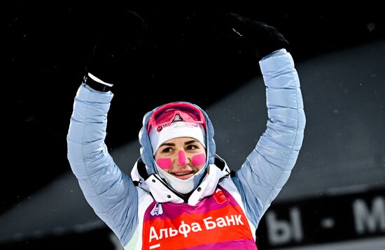 Russia Biathlon Cup Women Pursuit