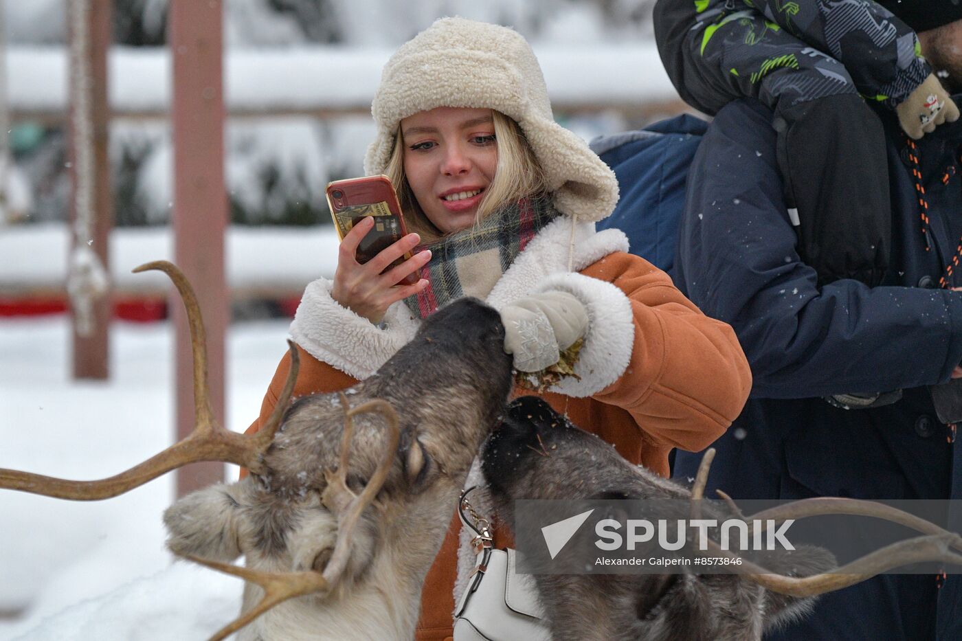 Russia Reindeer Farm