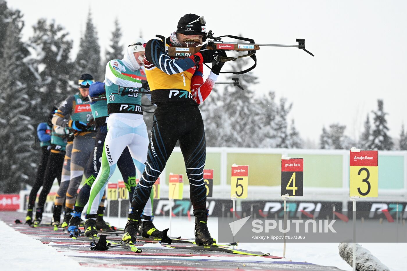 Russia Biathlon Cup Men Mass Start