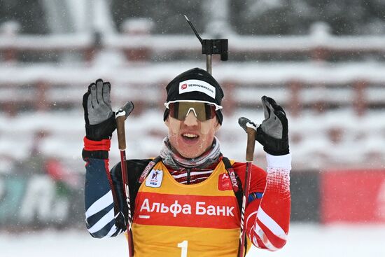 Russia Biathlon Cup Men Mass Start