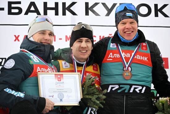 Russia Biathlon Cup Men Mass Start