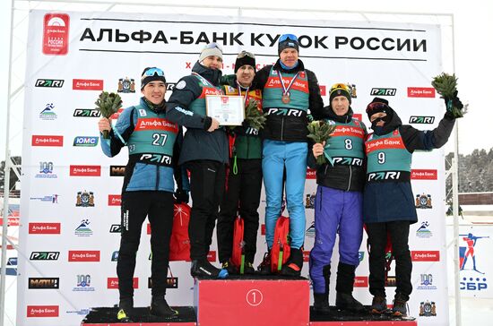 Russia Biathlon Cup Men Mass Start