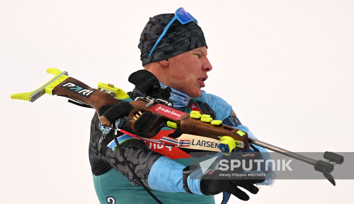 Russia Biathlon Cup Men Mass Start