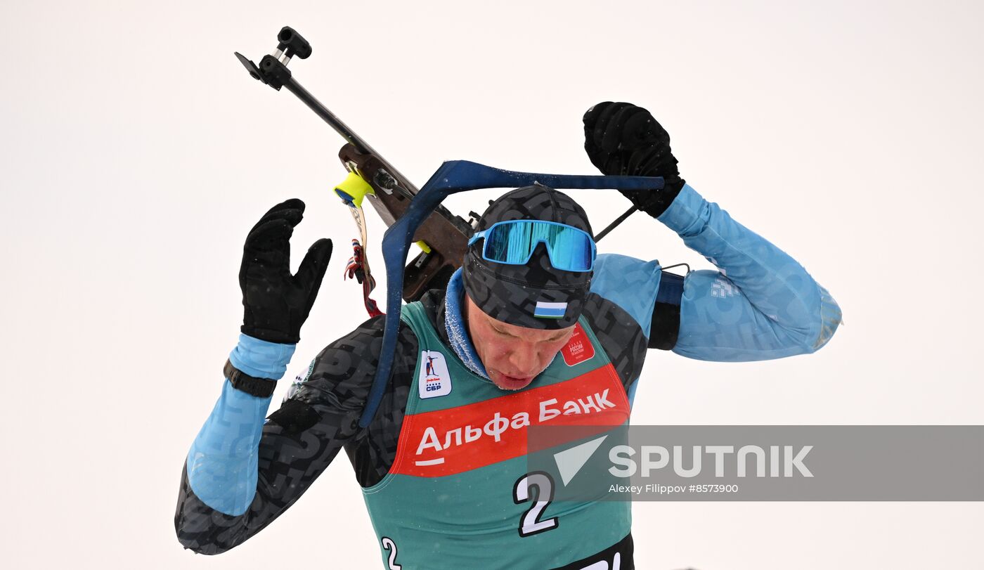 Russia Biathlon Cup Men Mass Start